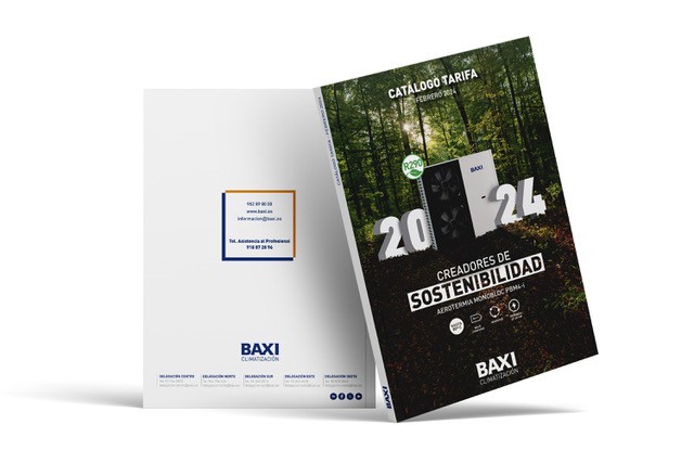BAXI presenta el nuevo Catálogo Tarifa 2024 con importantes novedades en aerotermia y aire acondicionado