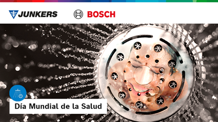 En el Día Mundial de la salud, Junkers Bosch destaca los beneficios de una ducha de agua caliente •	Estimular la circulación o reducir el nivel de estrés son algunos de los beneficios que otorgan las duchas diarias de agua caliente.  •	Junkers Bosch ofrece un amplio catálogo de soluciones para suministrar agua caliente sanitaria al hogar